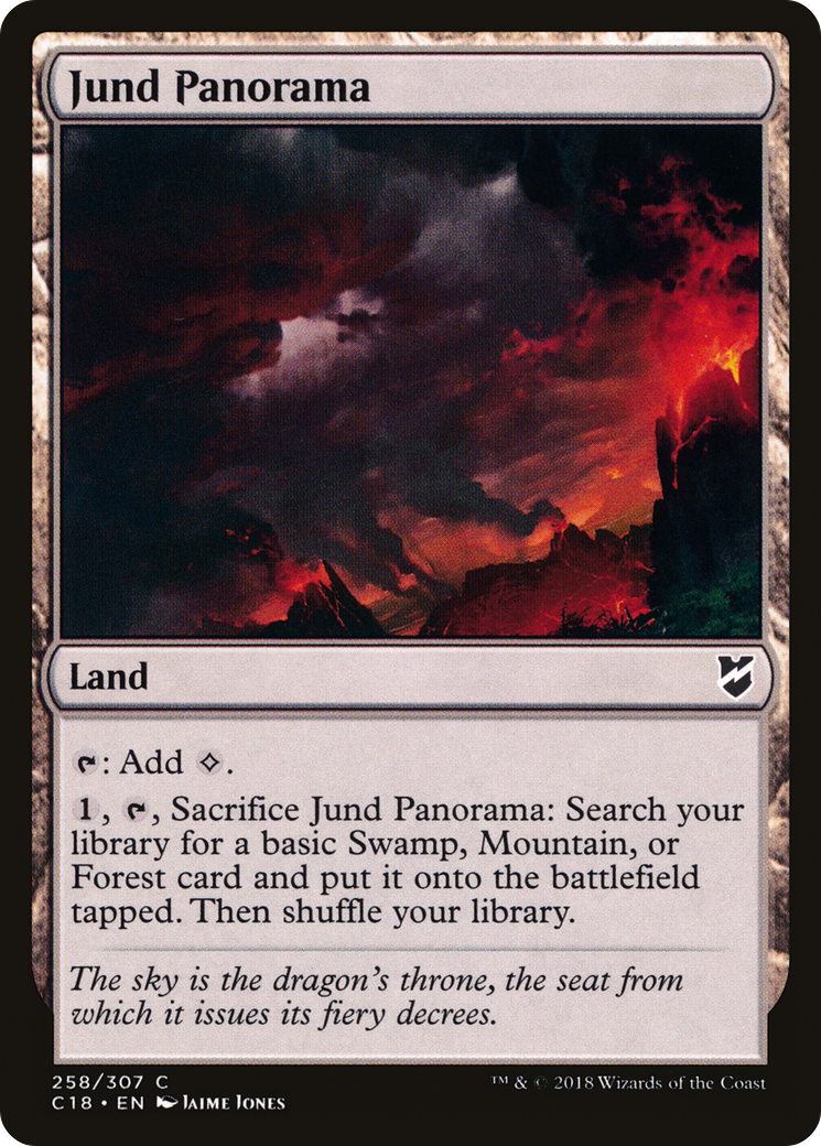 Jund Panorama [Commander 2018] | Silver Goblin