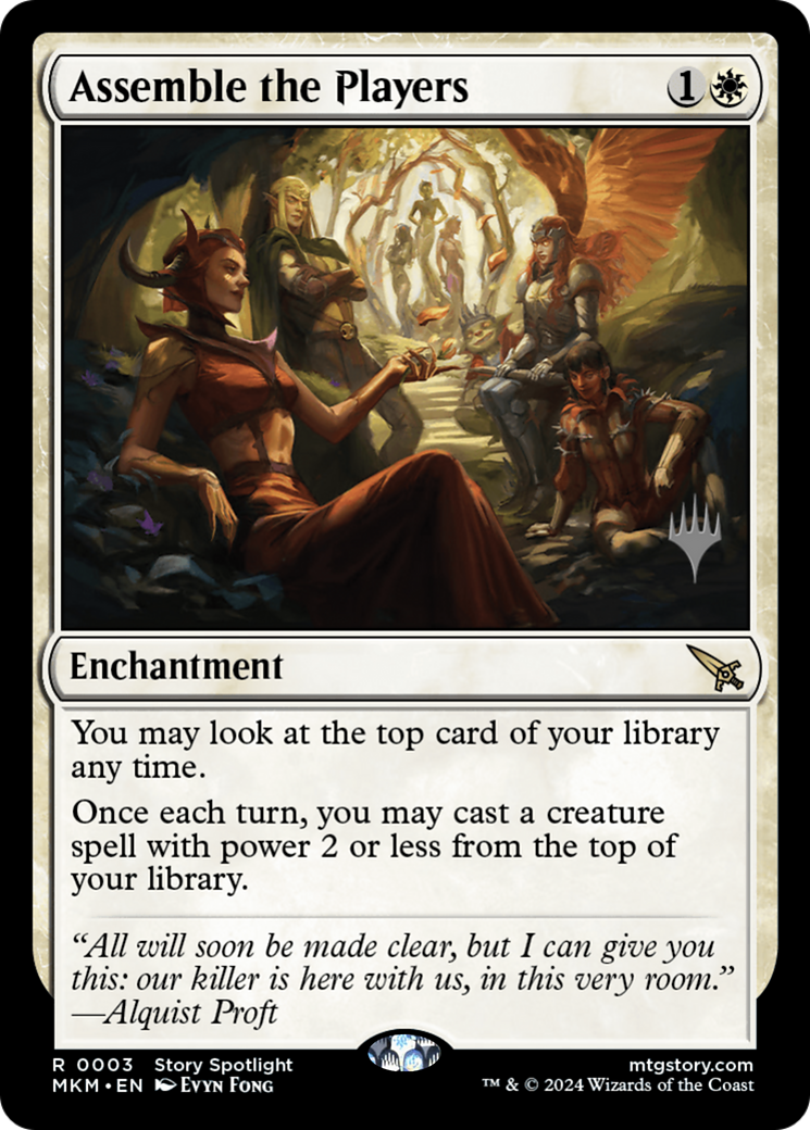 Assemble the Players (03P)