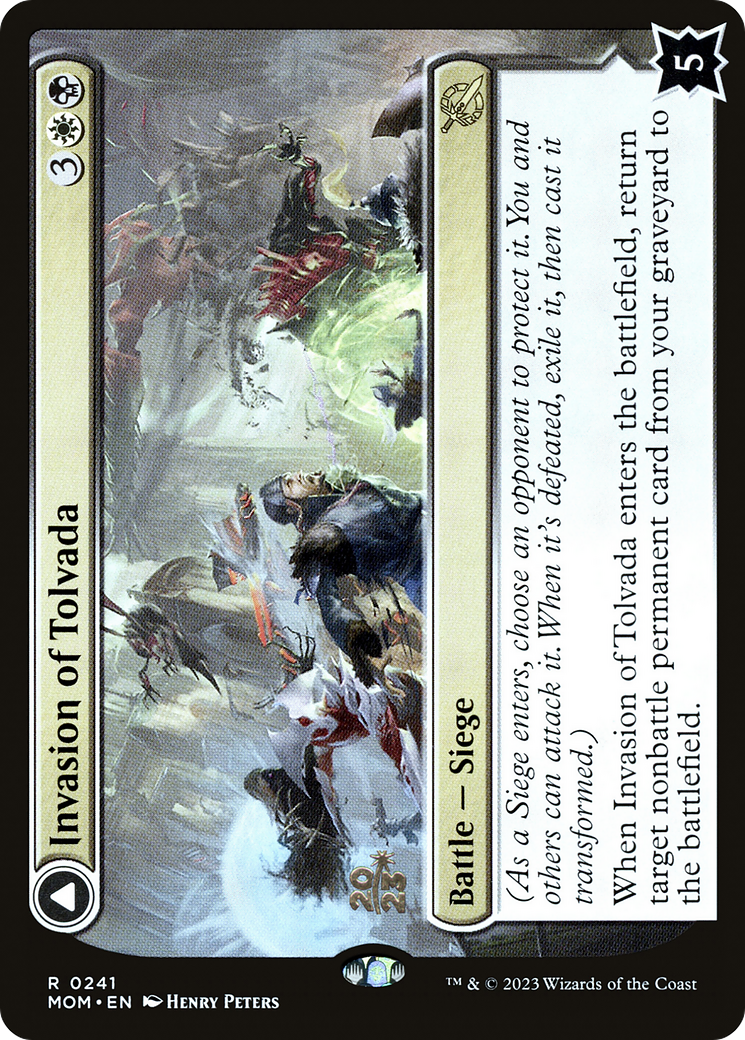 Invasion of Tolvada // The Broken Sky [March of the Machine Prerelease Promos] | Silver Goblin