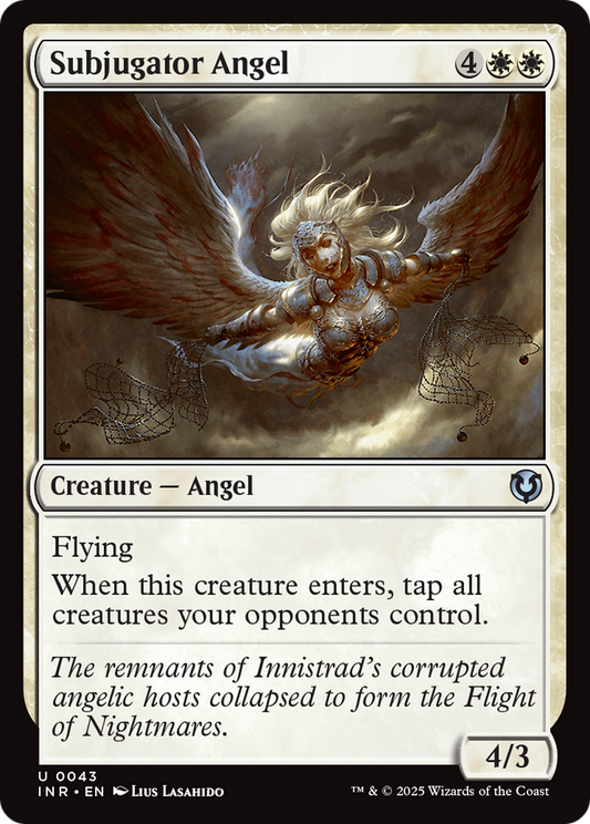 Subjugator Angel Foil (043) - Innistrad Remastered