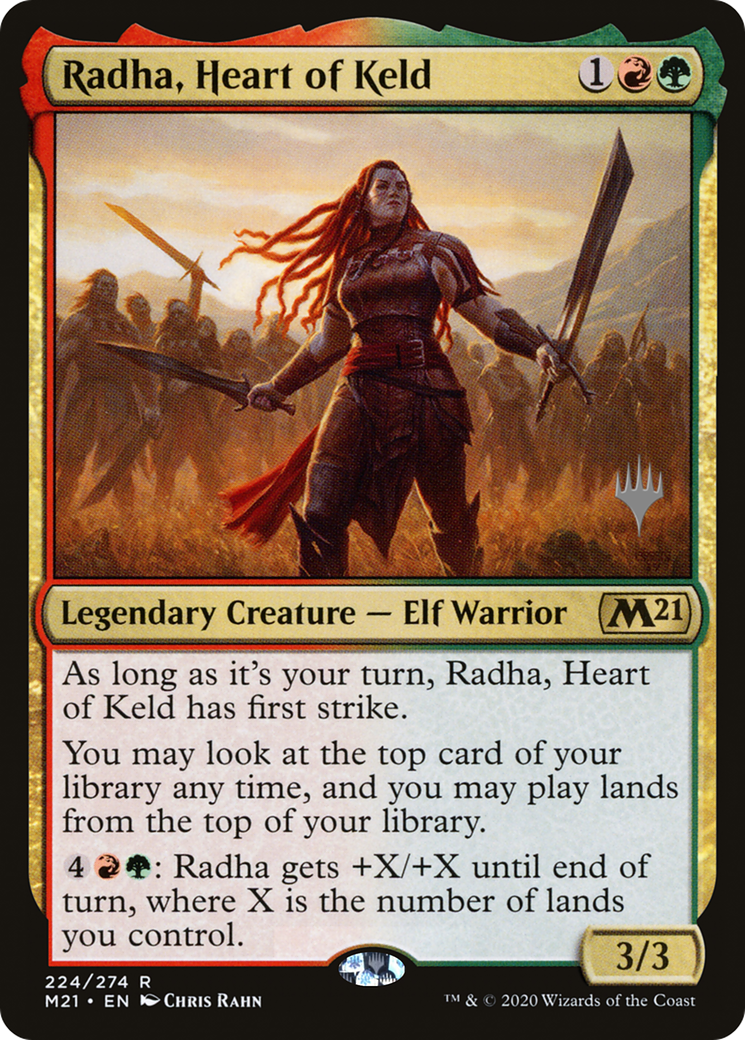 Radha, Heart of Keld (Promo Pack) [Core Set 2021 Promos] | Silver Goblin