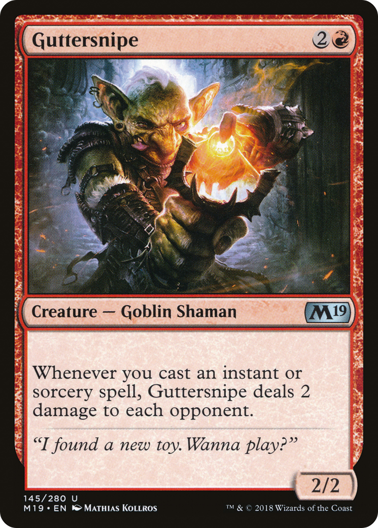 Guttersnipe [Core Set 2019] | Silver Goblin