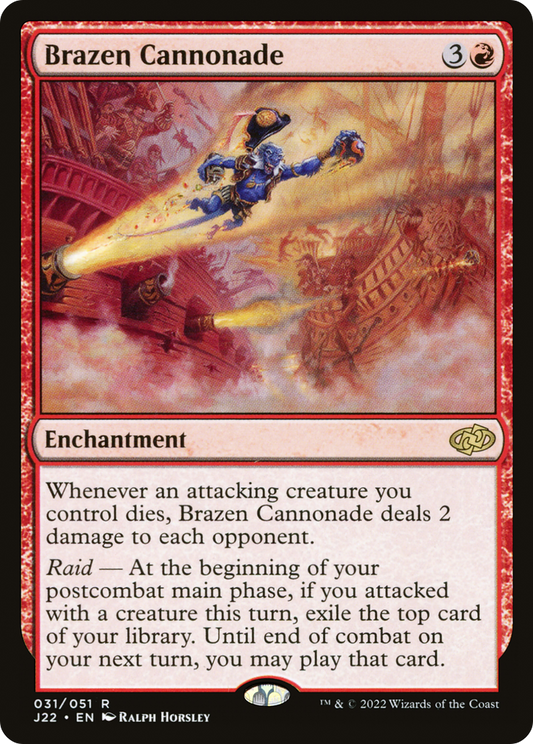 Brazen Cannonade [Jumpstart 2022]