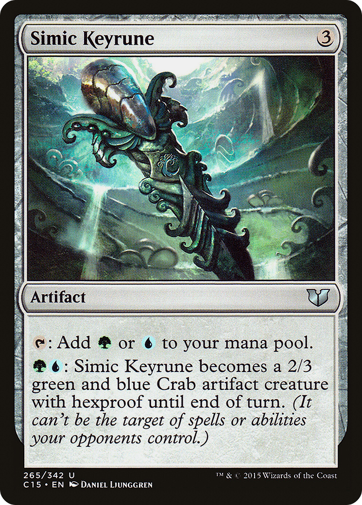 Simic Keyrune [Commander 2015] | Silver Goblin