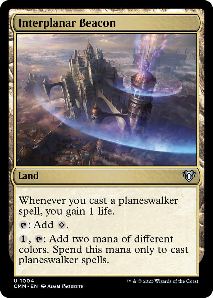 Interplanar Beacon [Commander Masters] | Silver Goblin