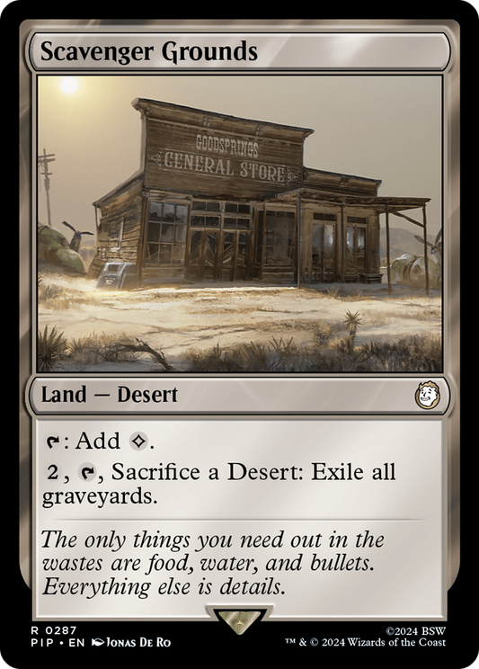 Scavenger Grounds [Fallout] Foil