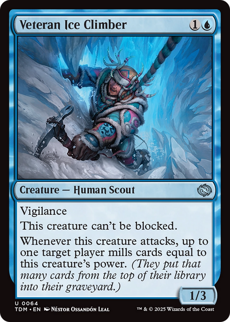 Veteran Ice Climber (064) Foil - Tarkir: Dragonstorm