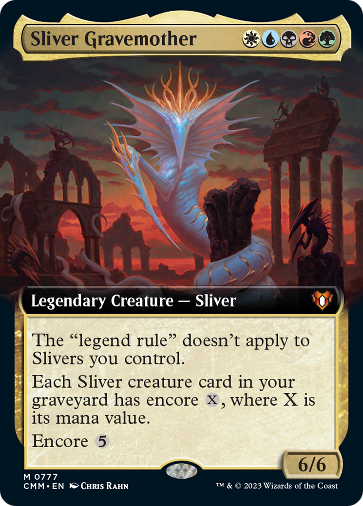 Sliver Gravemother (Extended Art) [Commander Masters] | Silver Goblin