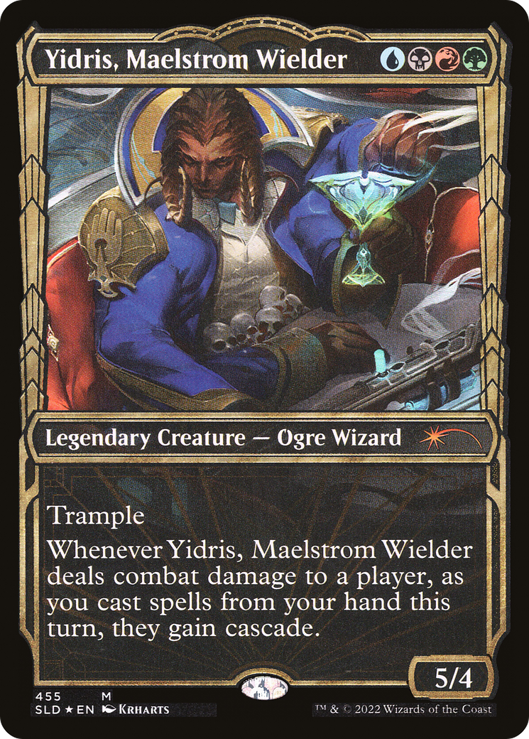 Yidris, Maelstrom Wielder (Showcase Gilded Foil) [Secret Lair Drop Series] | Silver Goblin