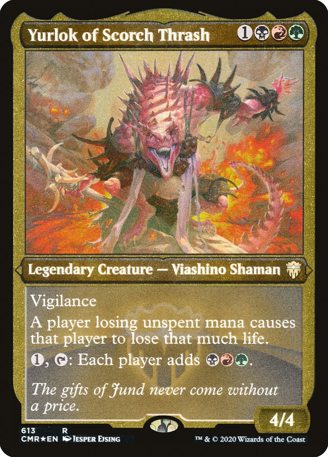 Yurlok of Scorch Thrash (Etched) [Commander Legends] | Silver Goblin