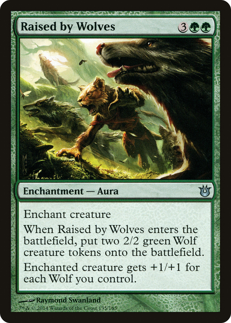 Raised by Wolves [Born of the Gods] Foil