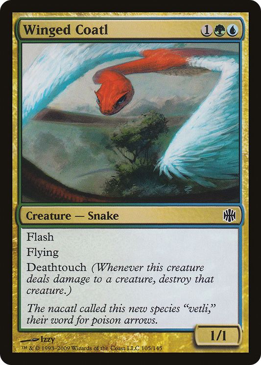 Winged Coatl [Alara Reborn] Foil