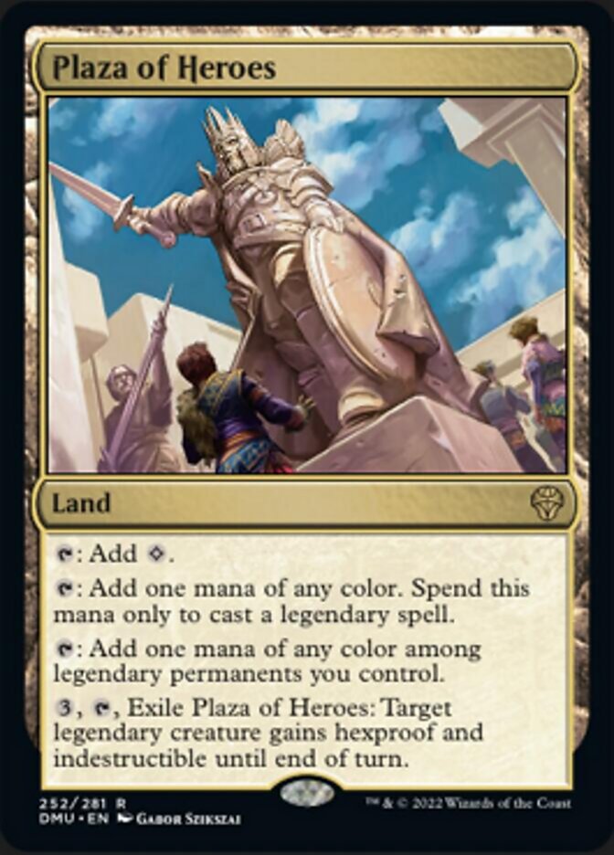 Plaza of Heroes [Dominaria United] | Silver Goblin