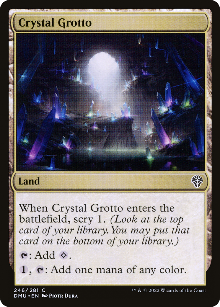 Crystal Grotto [Dominaria United] | Silver Goblin