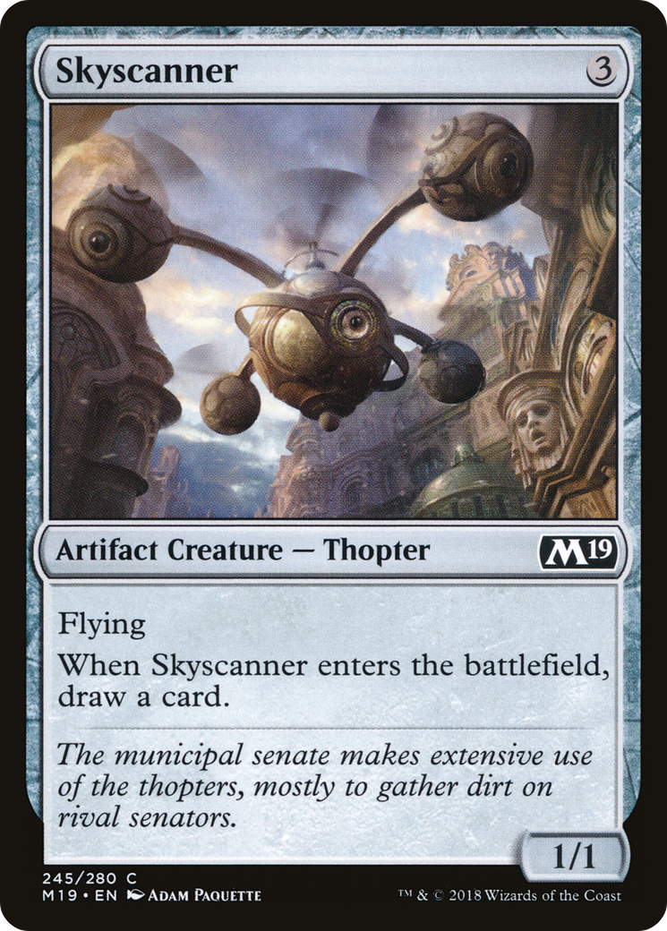 Skyscanner [Core Set 2019] | Silver Goblin