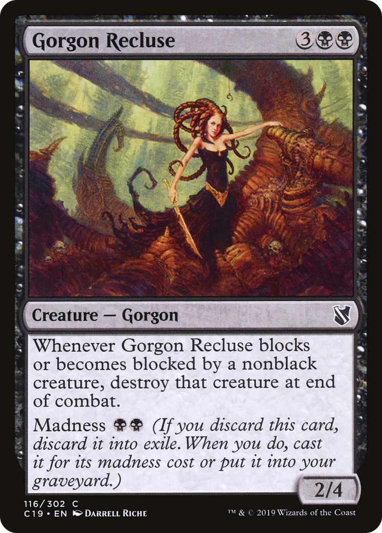 Gorgon Recluse [Commander 2019] | Silver Goblin