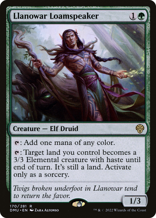 Llanowar Loamspeaker [Dominaria United]