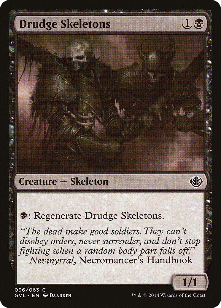 Drudge Skeletons (Garruk vs. Liliana) [Duel Decks Anthology] | Silver Goblin