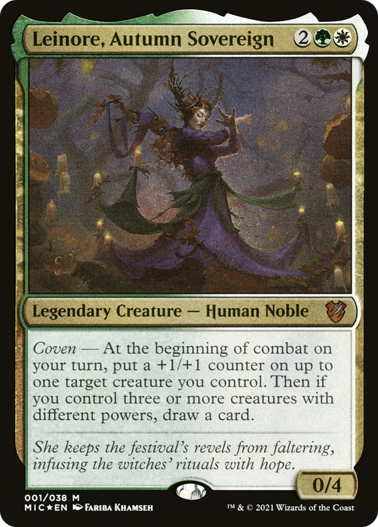 Leinore, Autumn Sovereign [Innistrad: Midnight Hunt Commander]