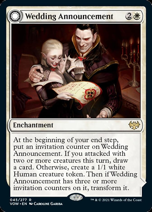 Wedding Announcement // Wedding Festivity [Innistrad: Crimson Vow] Foil