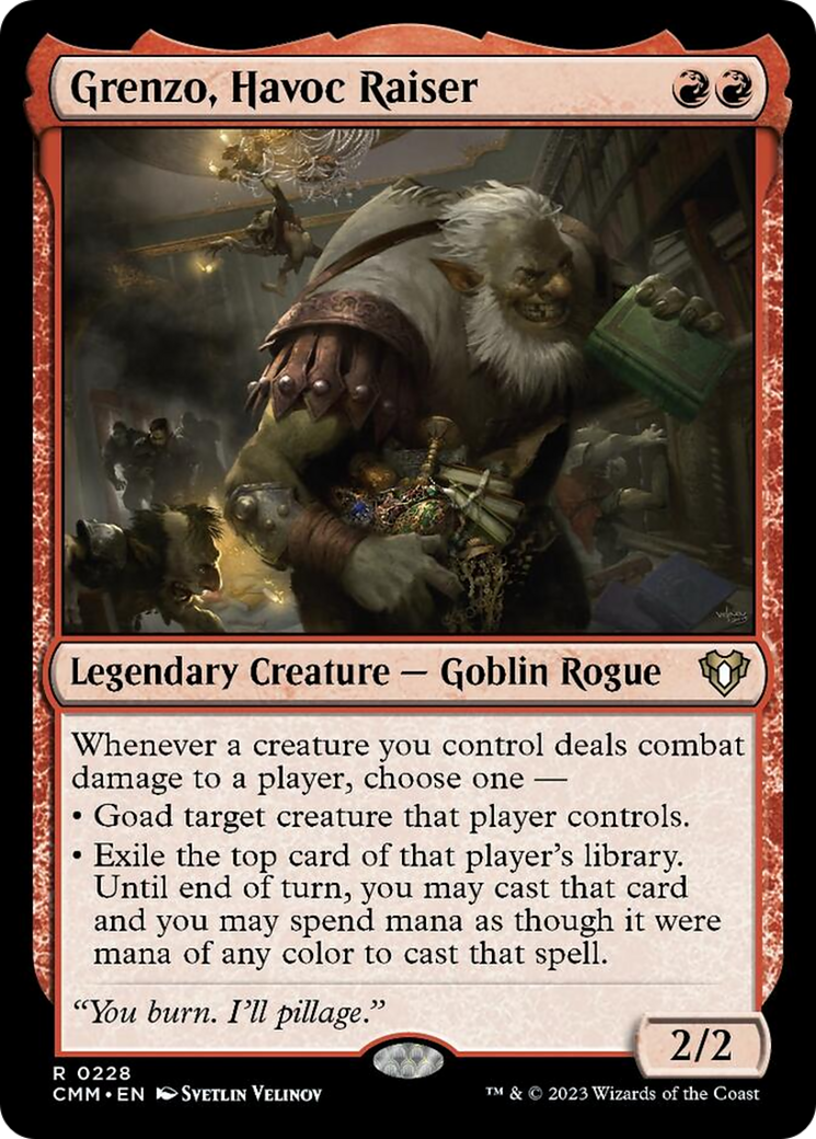 Grenzo, Havoc Raiser [Commander Masters] | Silver Goblin