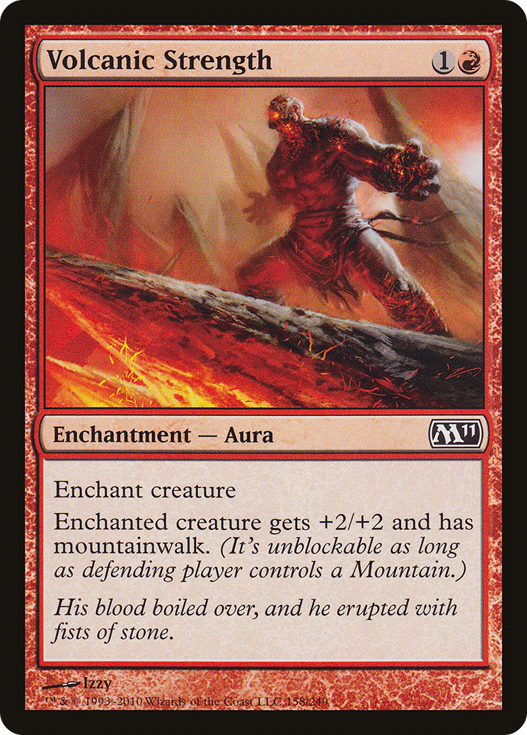 Volcanic Strength [Magic 2011] | Silver Goblin