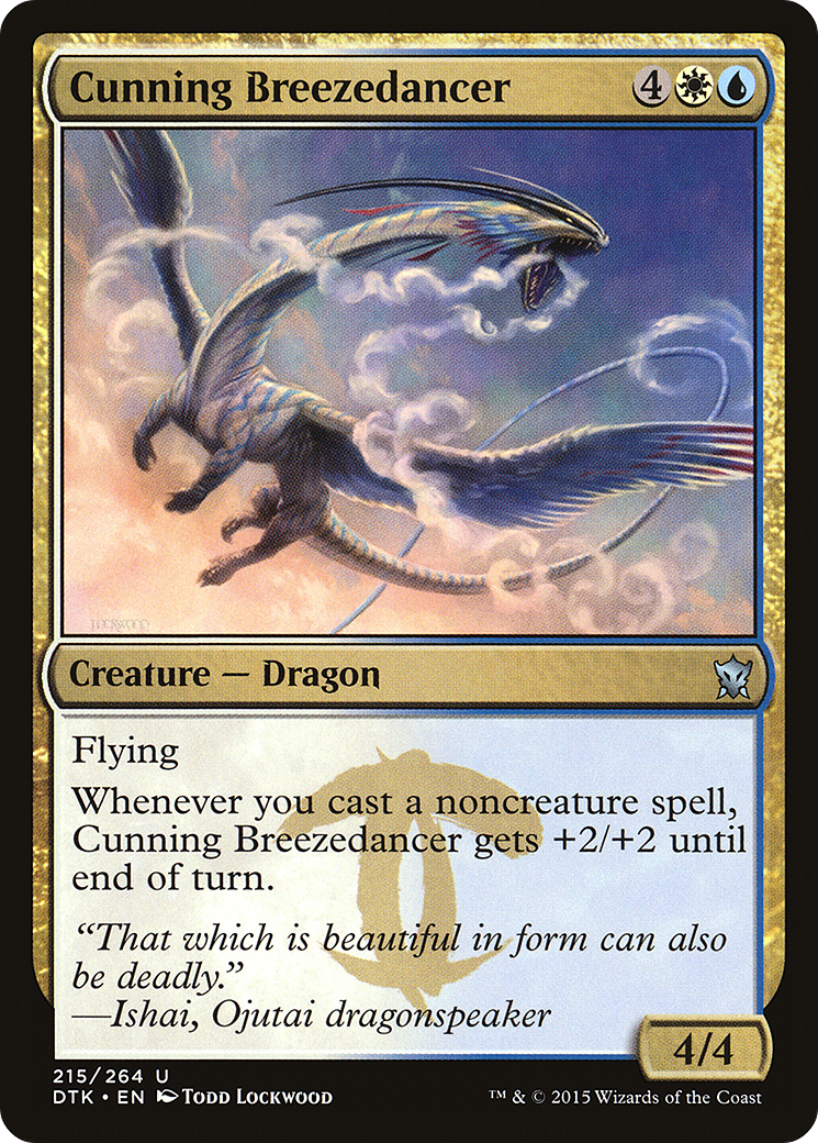 Cunning Breezedancer [Dragons of Tarkir] | Silver Goblin