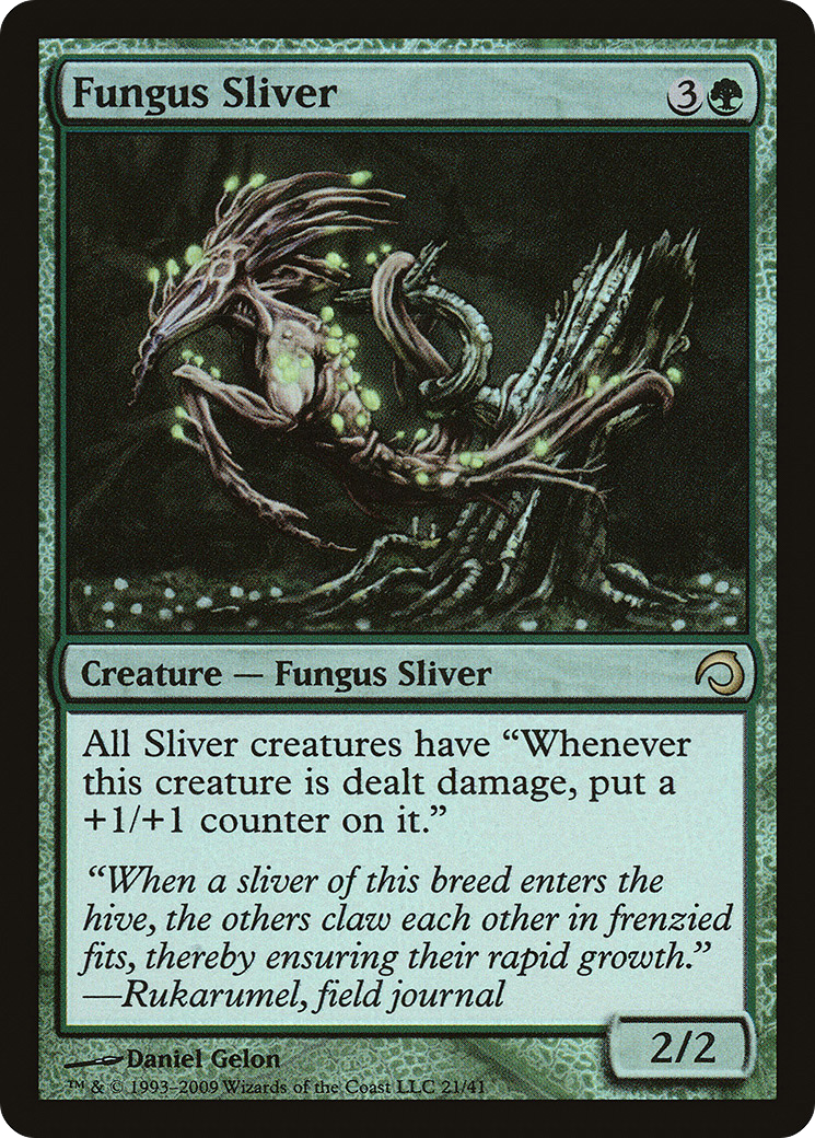 Fungus Sliver [Premium Deck Series: Slivers] | Silver Goblin