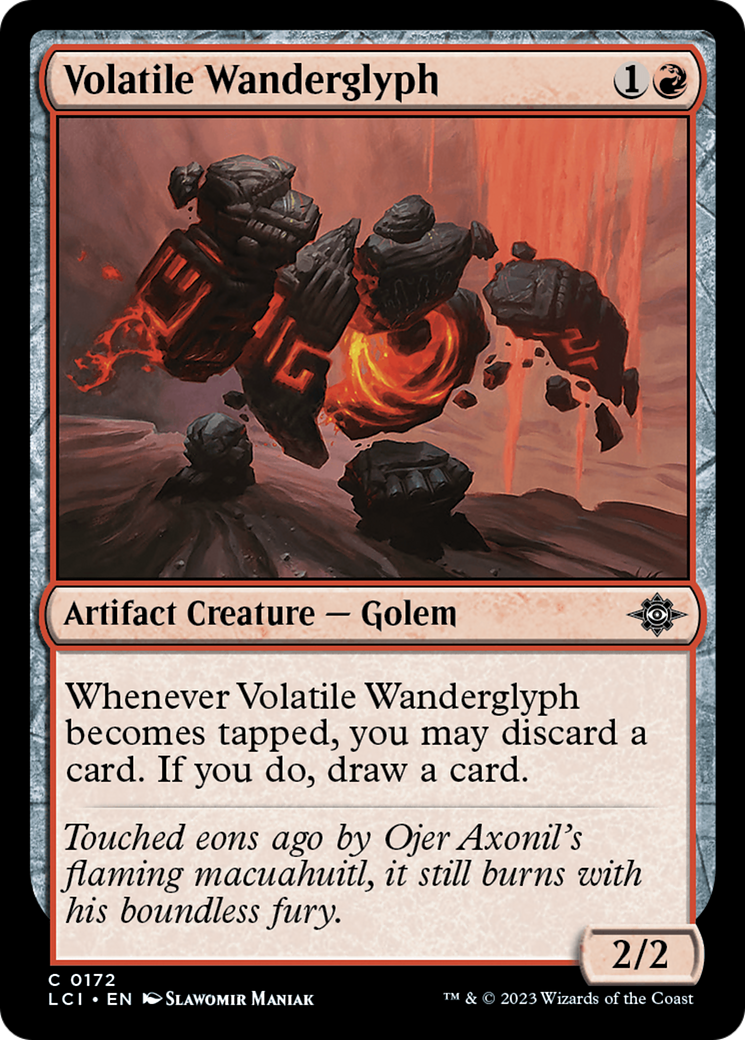 Volatile Wanderglyph [The Lost Caverns of Ixalan] | Silver Goblin