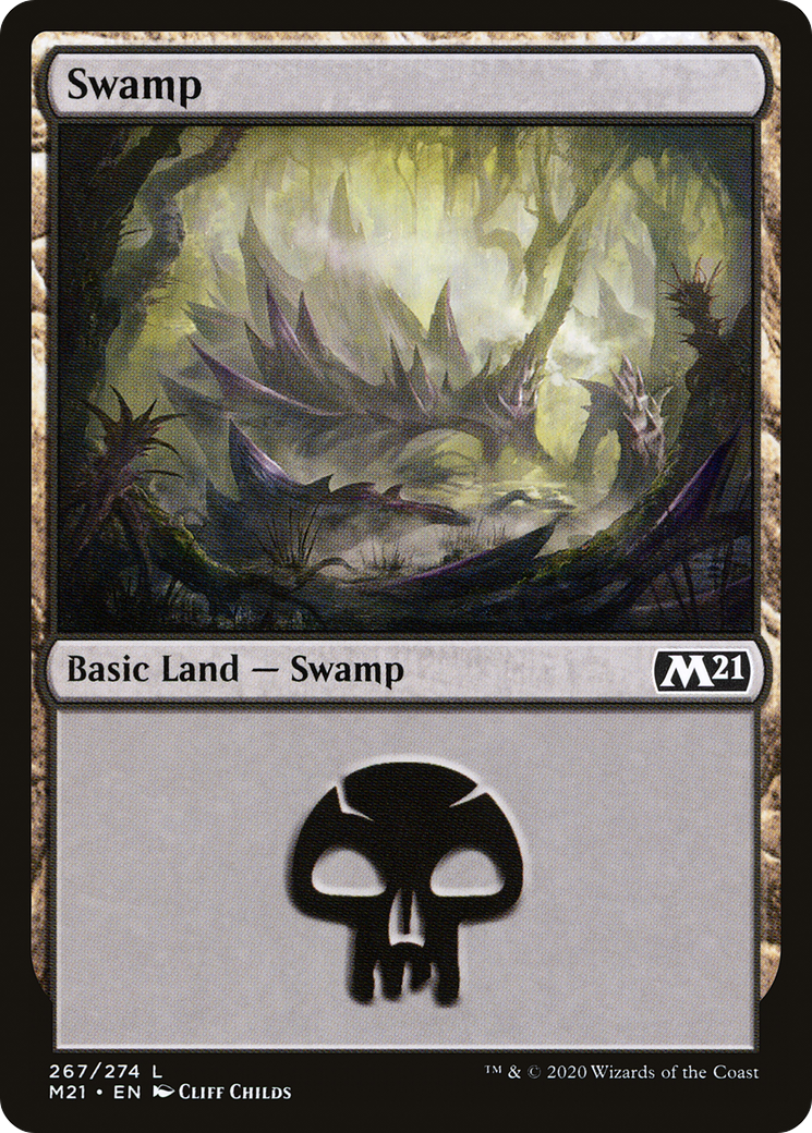 Swamp (267) [Core Set 2021] Foil