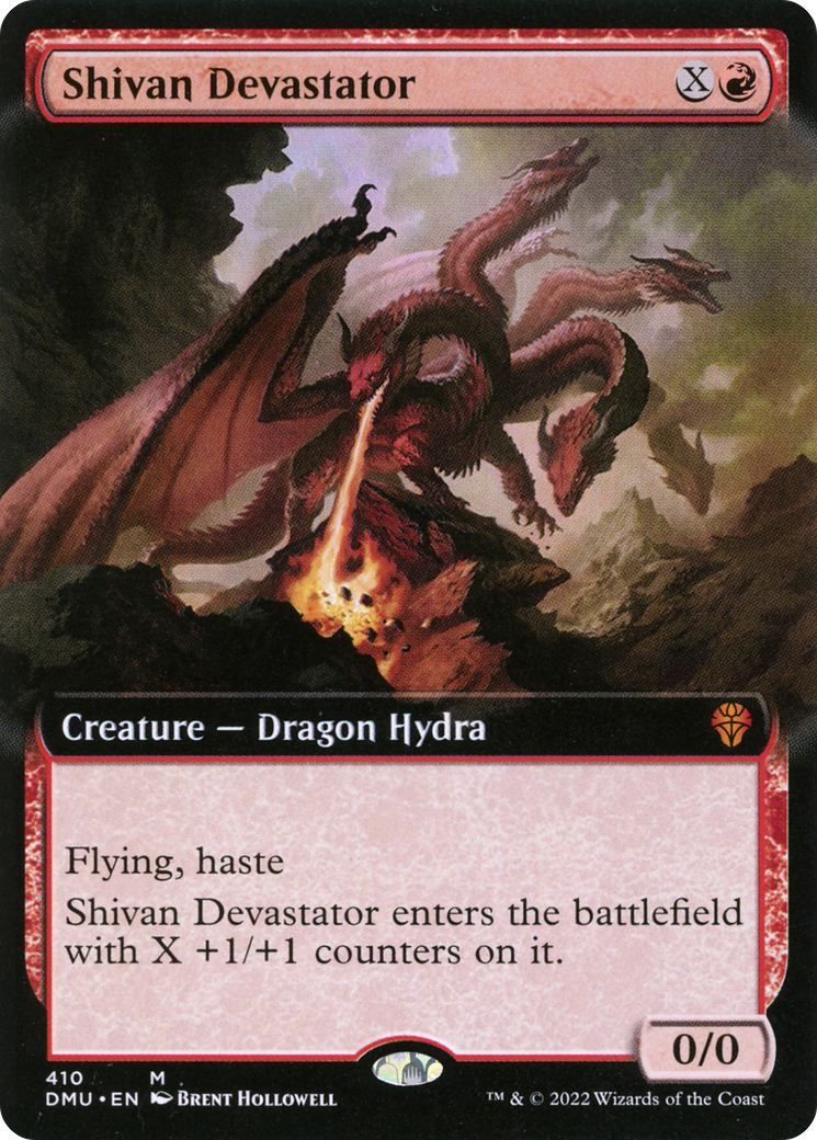 Shivan Devastator (Extended Art) [Dominaria United] | Silver Goblin