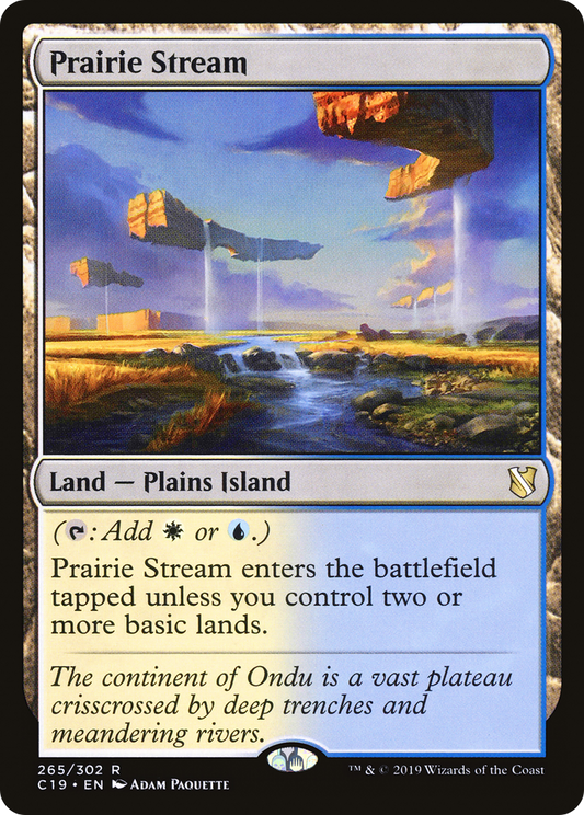 Prairie Stream [Commander 2019]