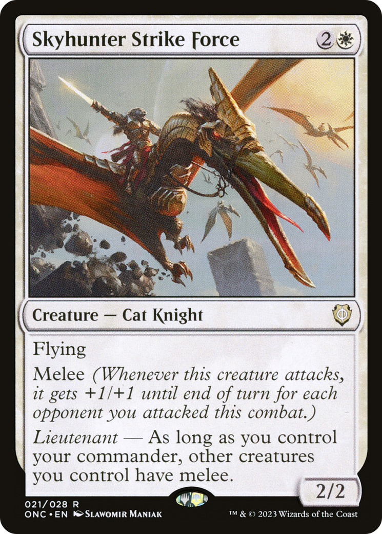 Skyhunter Strike Force [Phyrexia: All Will Be One Commander]