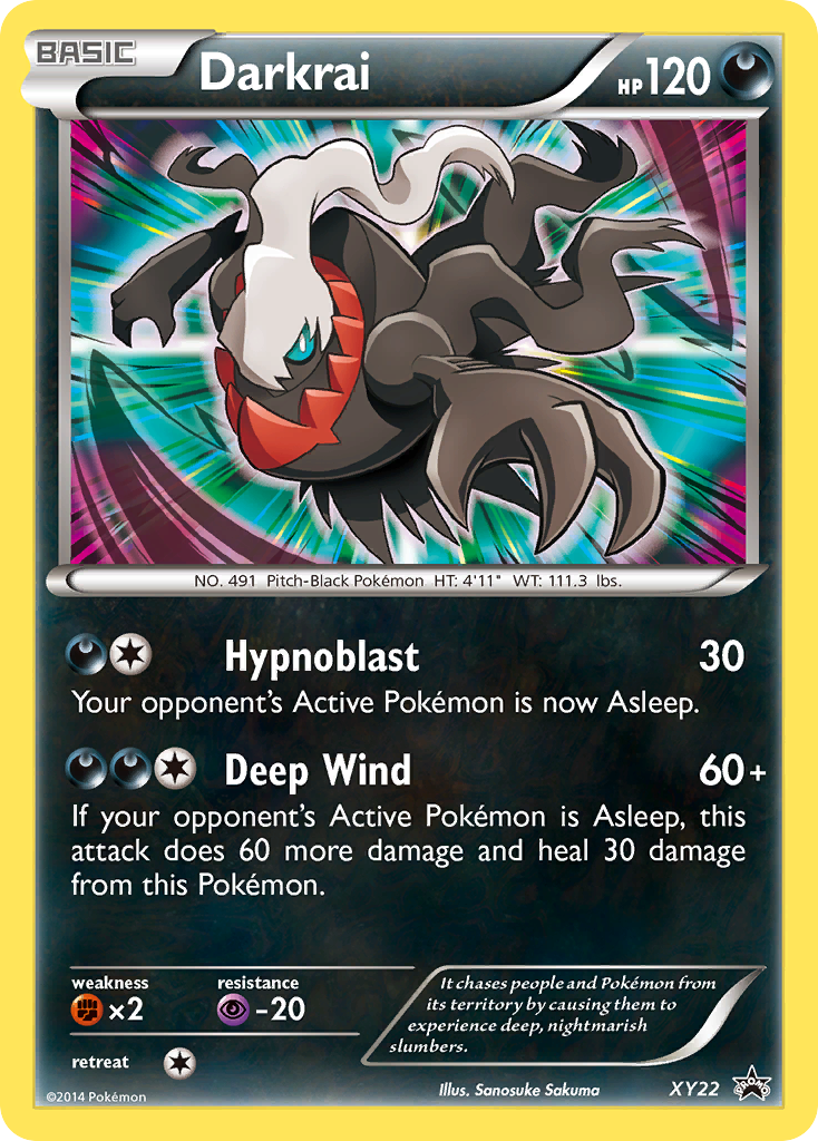 Darkrai (XY22) [XY: Black Star Promos] | Silver Goblin