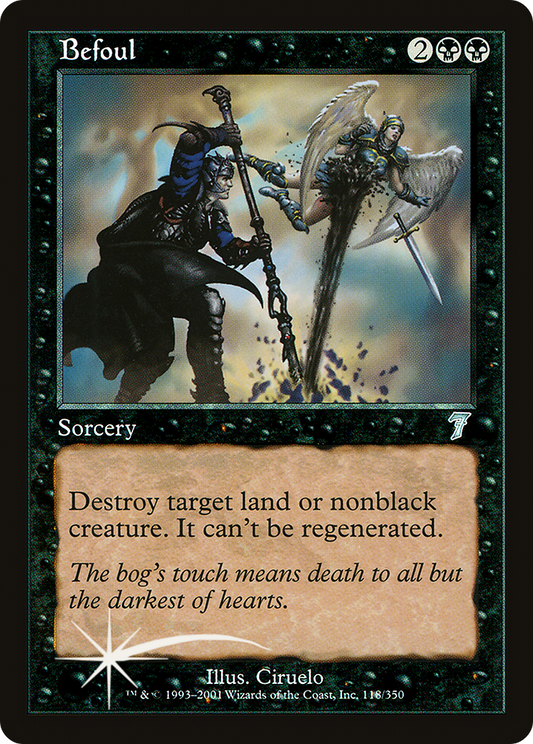 Befoul (118) Foil - Seventh Edition
