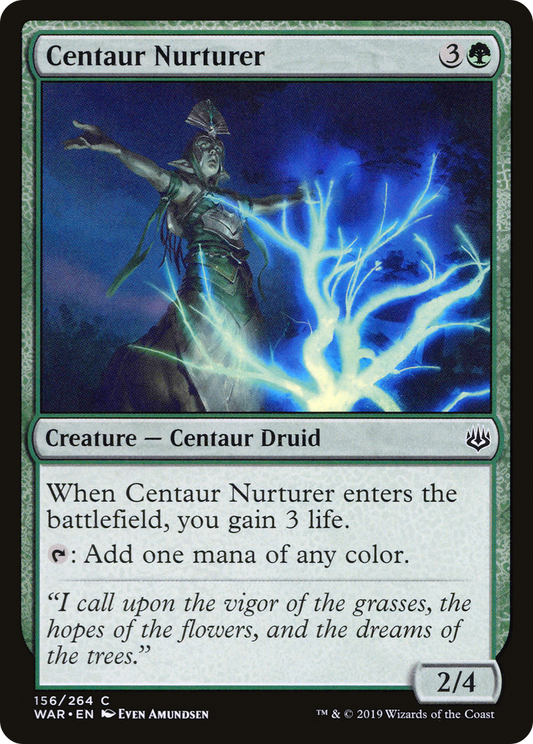 Centaur Nurturer [War of the Spark] Foil