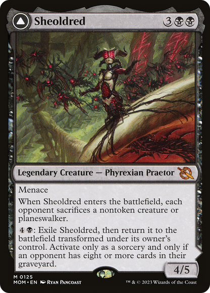 Sheoldred // The True Scriptures [March of the Machine] Foil