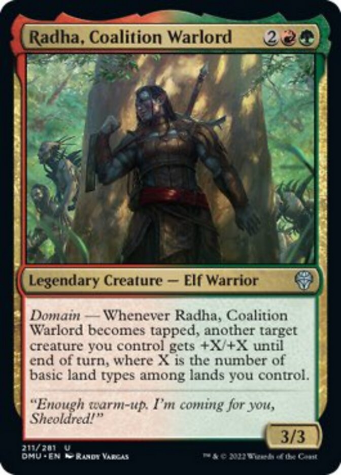 Radha, Coalition Warlord [Dominaria United] | Silver Goblin