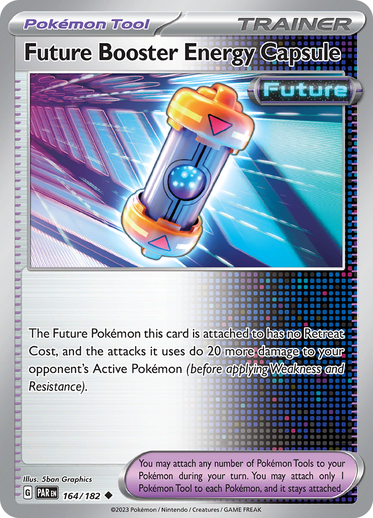 Future Booster Energy Capsule (164/182) [Scarlet & Violet: Paradox Rift] | Silver Goblin