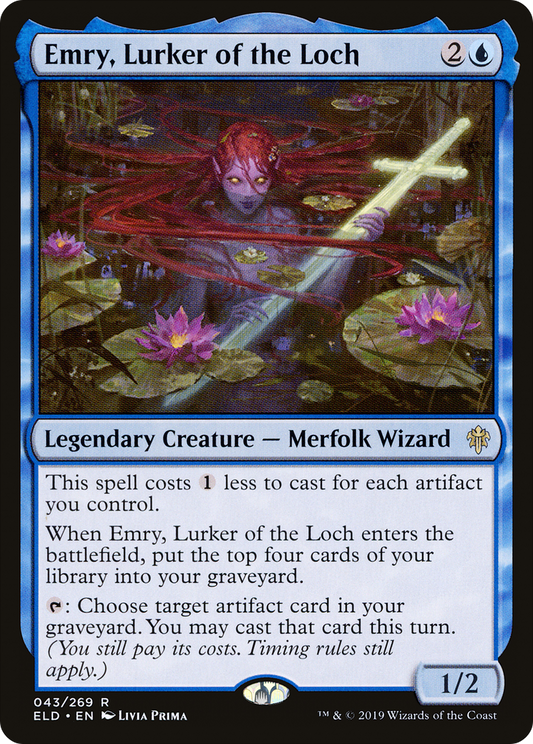 Emry, Lurker of the Loch [Throne of Eldraine]