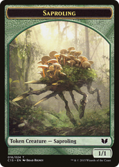 Saproling // Spider Double-Sided Token [Commander 2015 Tokens] | Silver Goblin