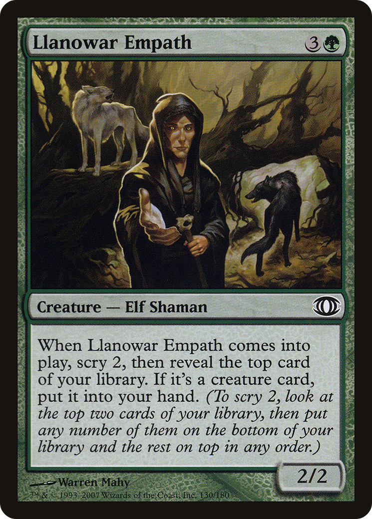 Llanowar Empath [Future Sight] | Silver Goblin