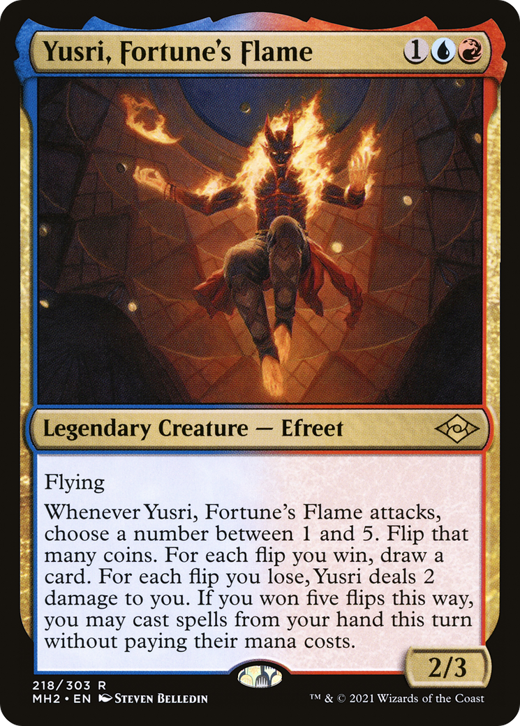 Yusri, Fortune's Flame [Modern Horizons 2] | Silver Goblin