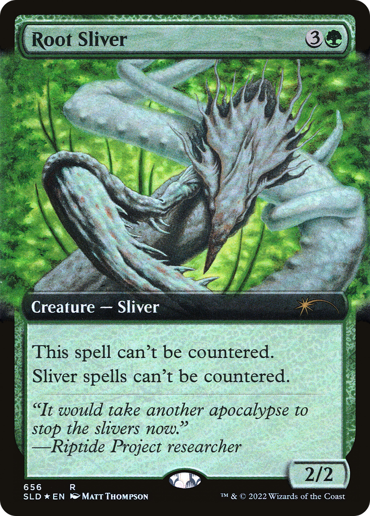 Root Sliver (Extended Art) [Secret Lair Drop Promos] | Silver Goblin