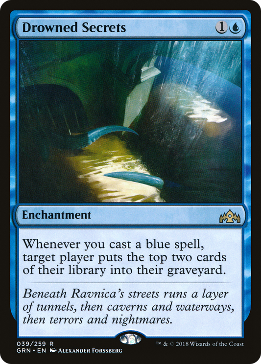 Drowned Secrets [Guilds of Ravnica] Foil
