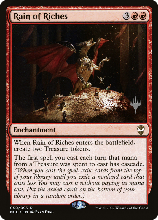 Rain of Riches (Promo Pack) [Streets of New Capenna Commander Promos]