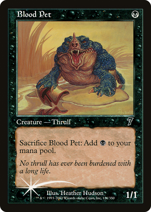 Blood Pet (121) Foil - Seventh Edition