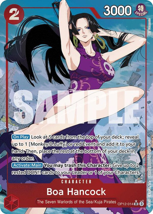 Boa Hancock (Alternate Art) (OP12-014) Foil
