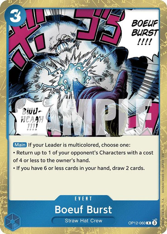 Boeuf Burst (OP12-060) Foil