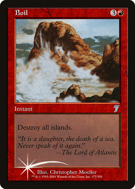 Boil (177) Foil - Seventh Edition